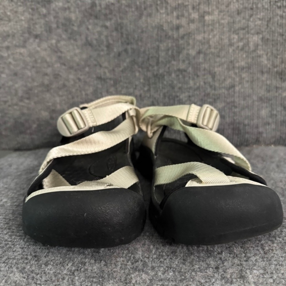 Keen Zerraport II Sandals Womens 7 Silver Birch Black Waterproof Hiking 1022499 - Picture 3 of 9